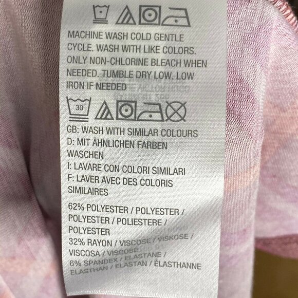 Isaac Mizrahi Live Womens Red Short Sleeves Checked Casual Tunic Top Size XS - Picture 5 of 6